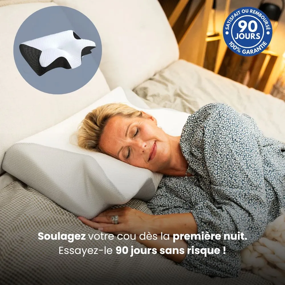 Oreiller médical ergonomique