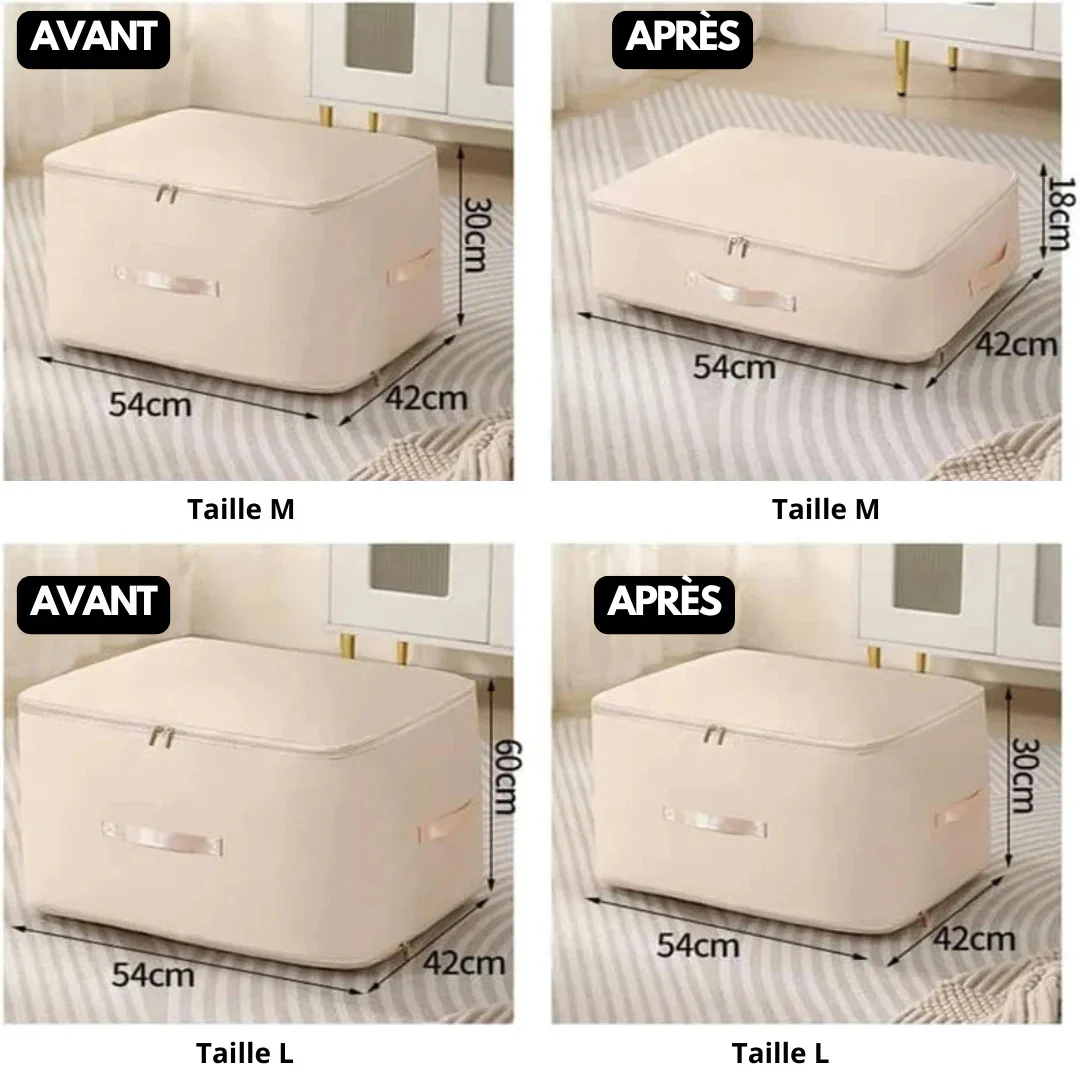 Organiseur de Rangement Compressé pour Placard - Image 3