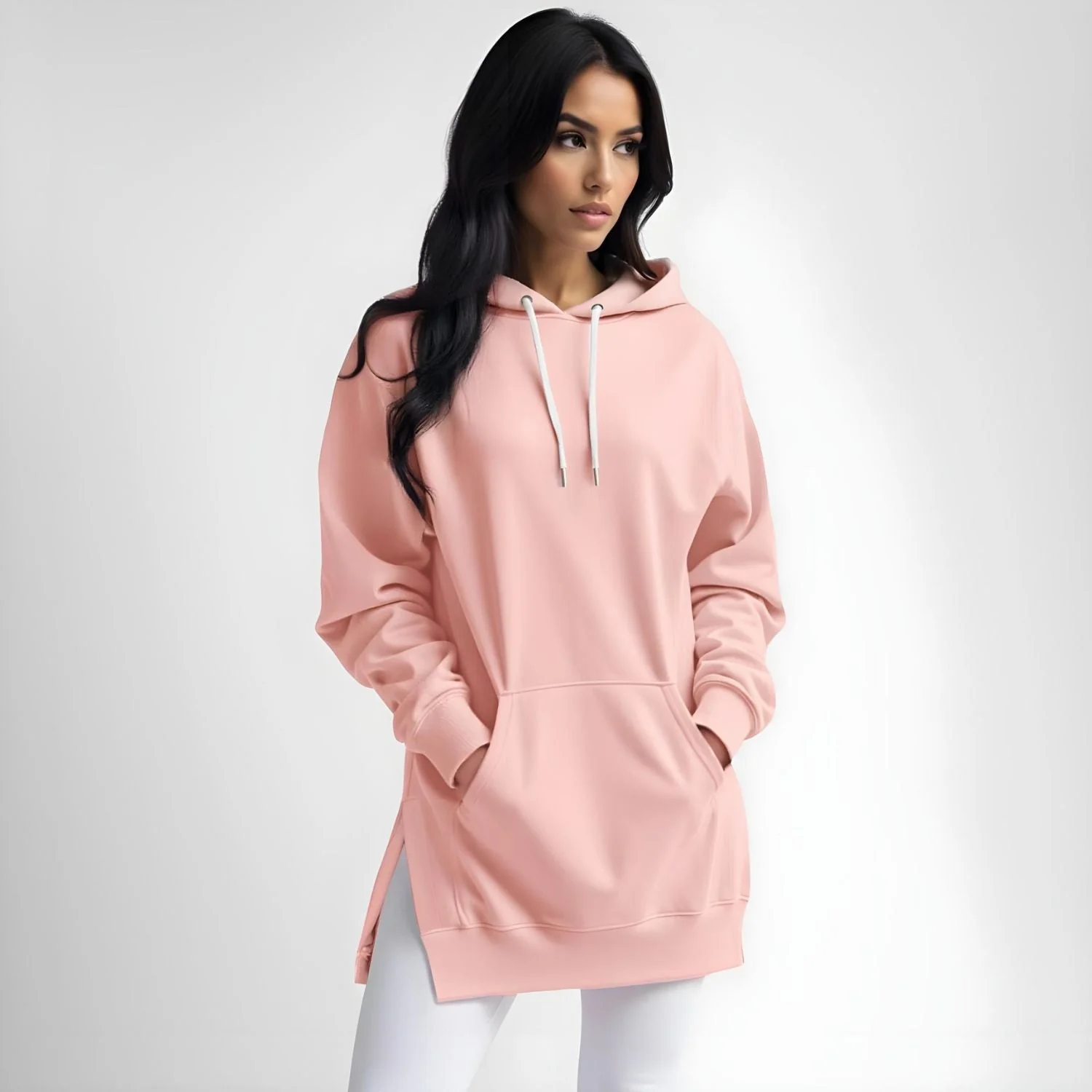 Robe à capuche oversize - Image 5