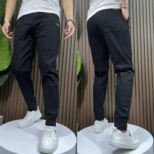 Pantalon cargo stretch multipoche