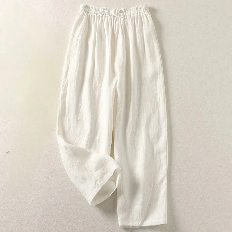 Pantalon fluide confortable taille élastique - Image 5