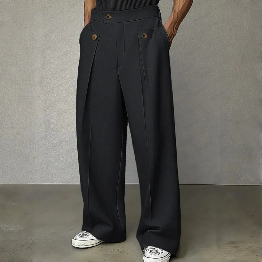 Pantalon habillé à pinces pour homme - Image 3