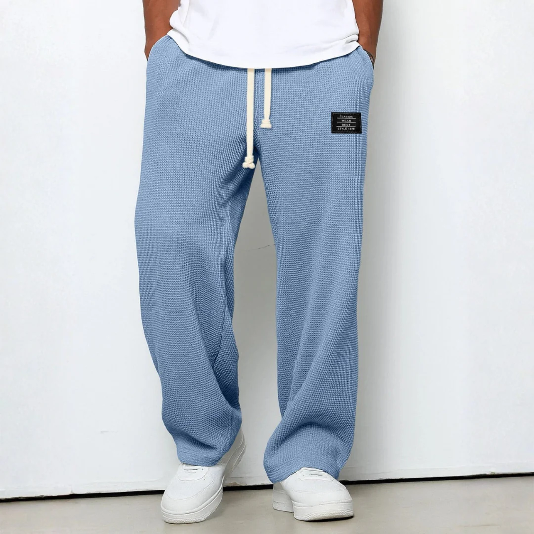 Pantalon ample confortable à taille réglable