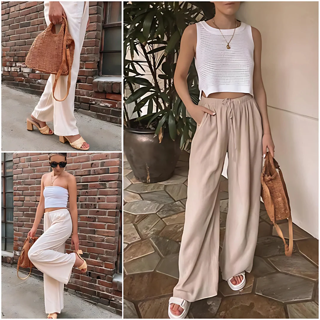 Pantalon en lin femme - Image 10