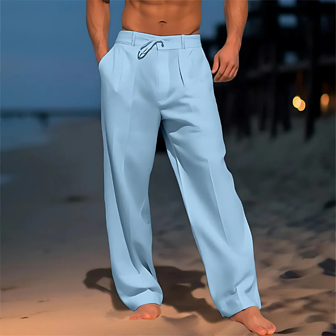 Pantalon en lin pour homme - Image 4