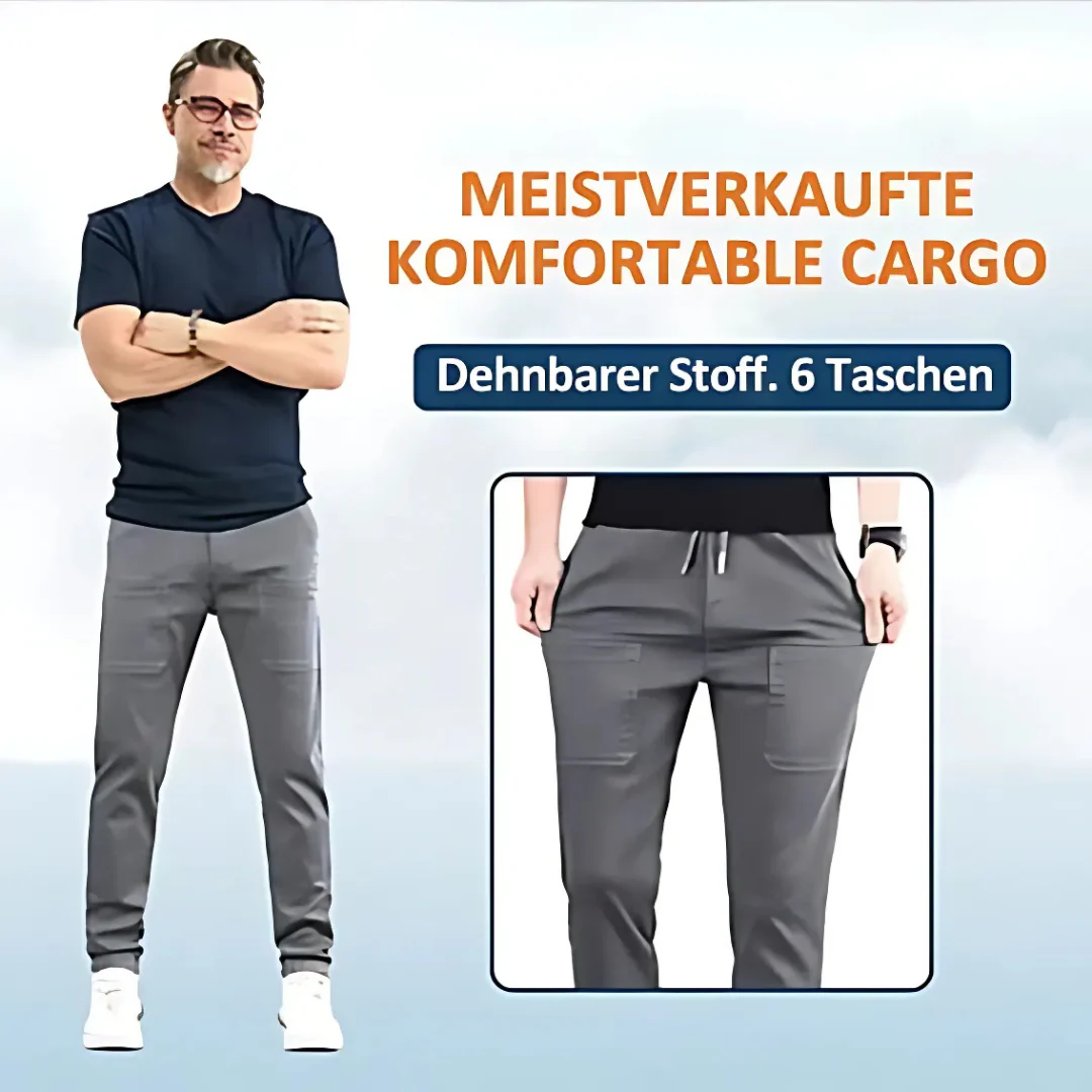 Pantalon multifonction homme avec coupe sportive et élégante - Image 4