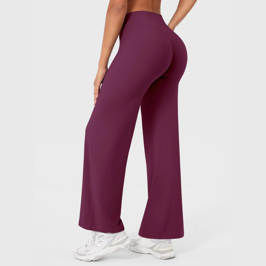 Pantalon Taille Haute Sculptant Ă Jambe ĂvasĂ©e - Image 10