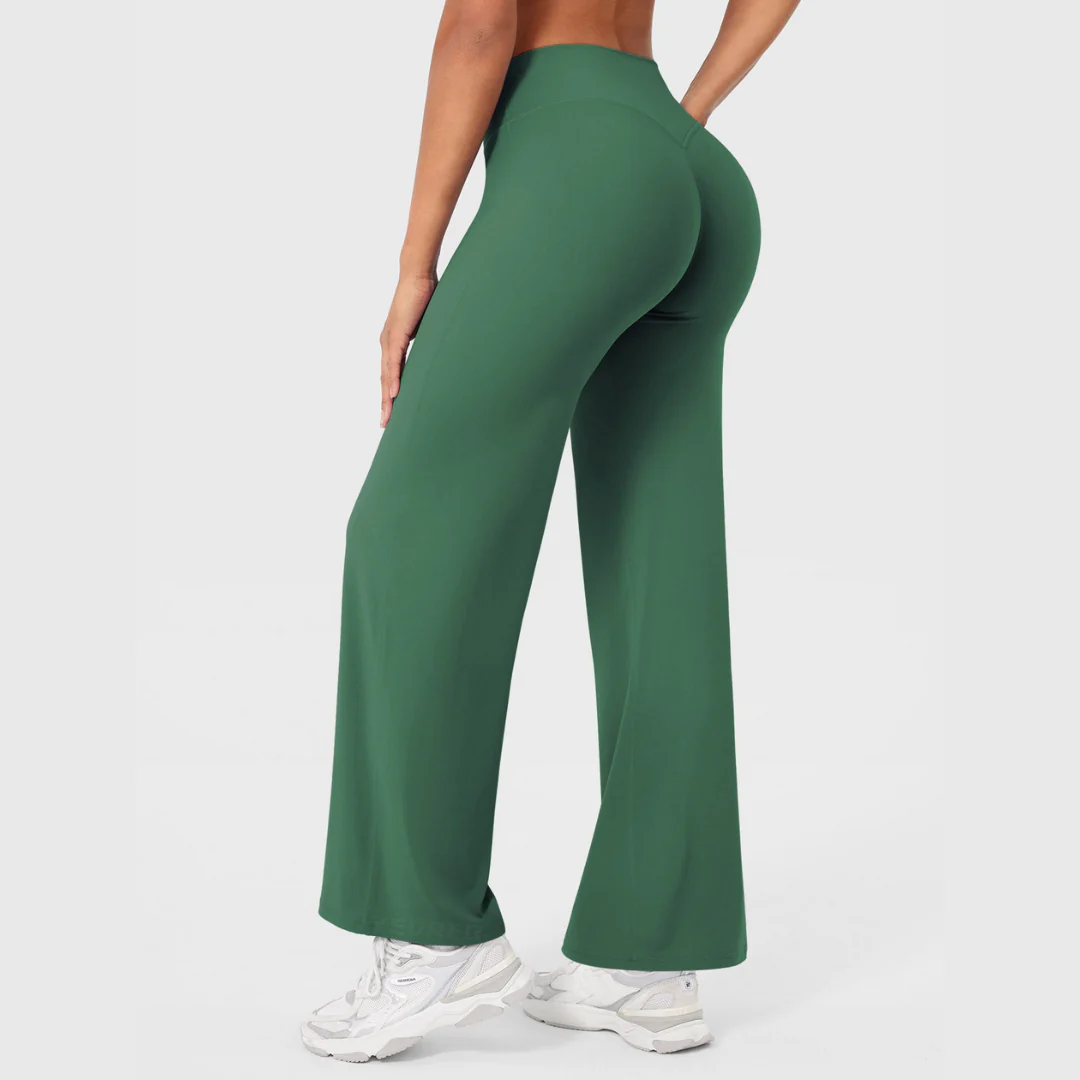 Pantalon Taille Haute Sculptant Ă Jambe ĂvasĂ©e - Image 14