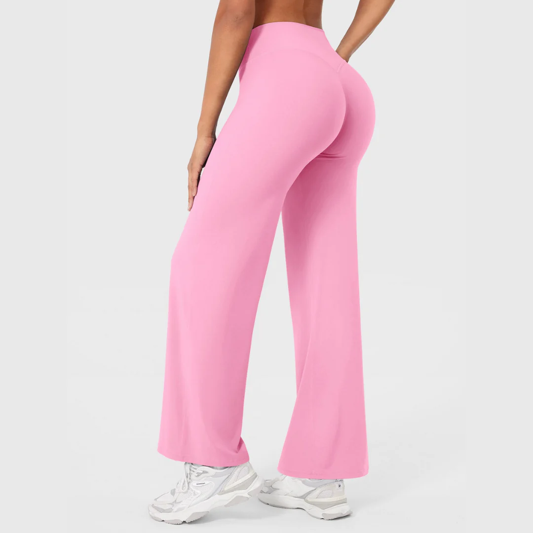 Pantalon Taille Haute Sculptant Ă Jambe ĂvasĂ©e - Image 17