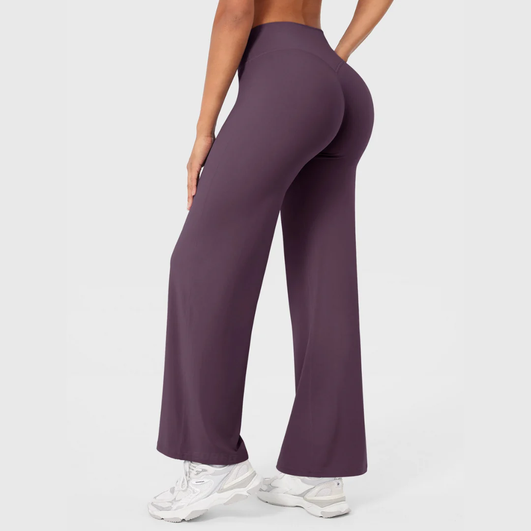 Pantalon Taille Haute Sculptant Ă Jambe ĂvasĂ©e - Image 9
