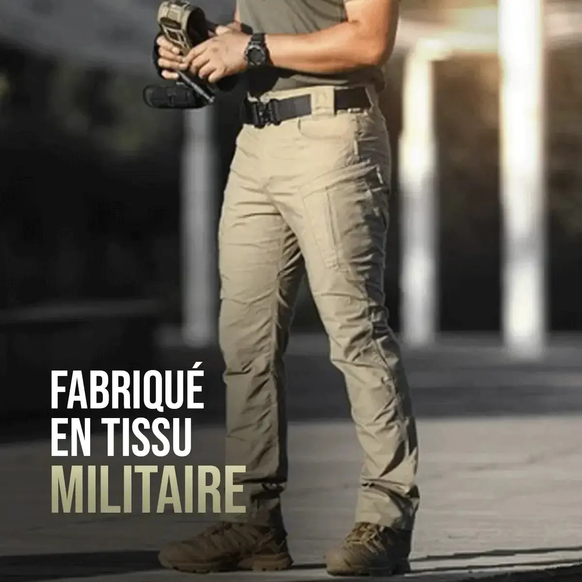 WarriorWear® Pantalon tactique militaire (+ Ceinture tactique) - Image 7