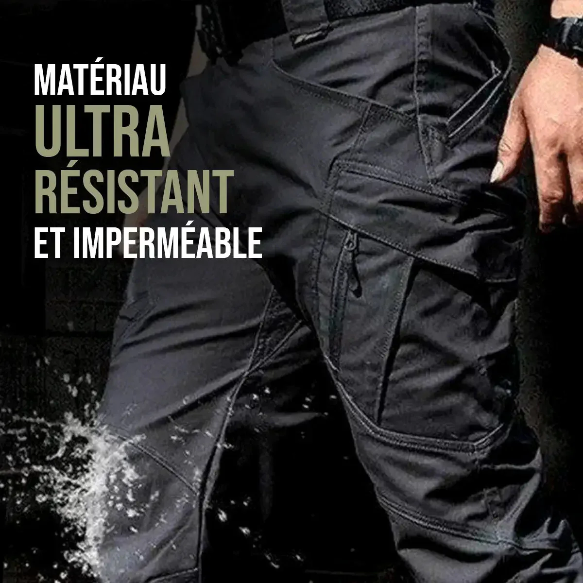 WarriorWear® Pantalon tactique militaire (+ Ceinture tactique) - Image 8