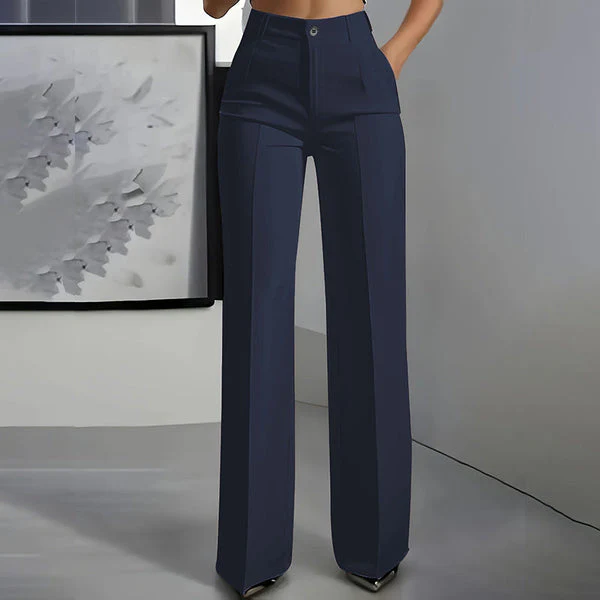 Pantalon taille haute élégant et confortable pour femme - Image 15