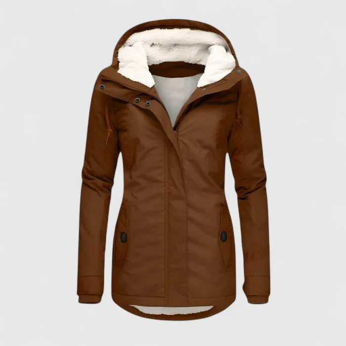 Parka Chaude Imperméable Doublure Polaire - Image 7