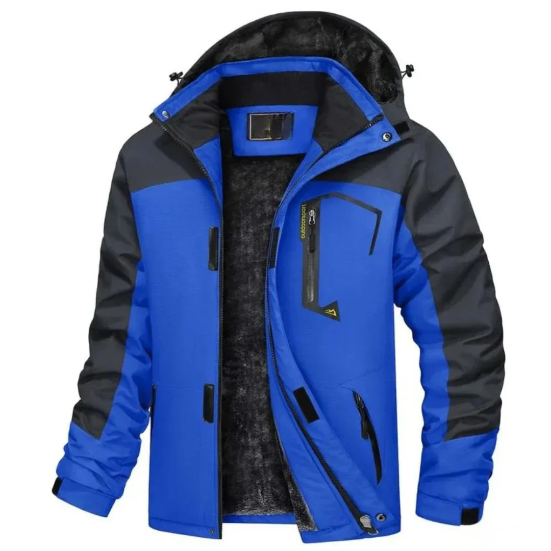 Parka d'hiver chaude doublée polaire - Image 3