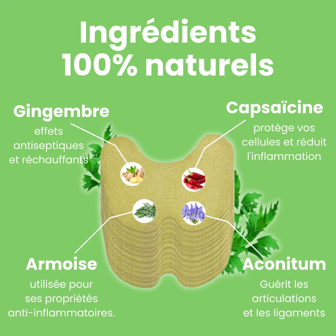 Patchs naturels apaisants pour douleurs articulaires - Image 2