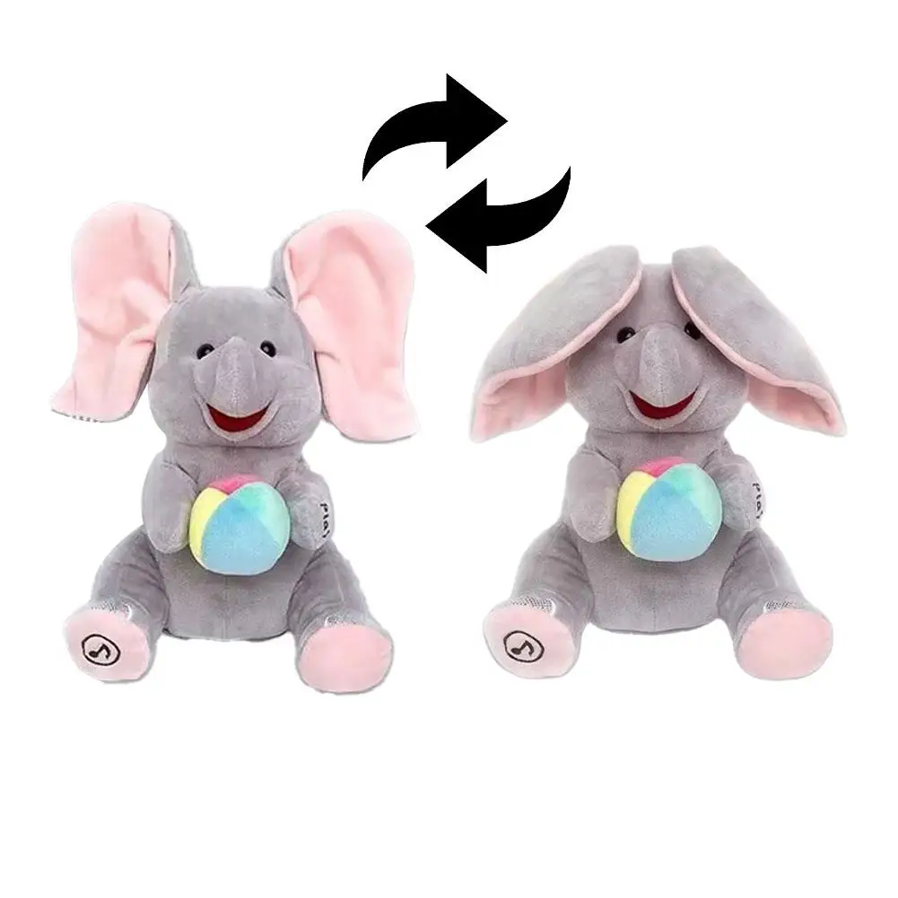 Peluche musicale éléphant pour bébé - Image 4