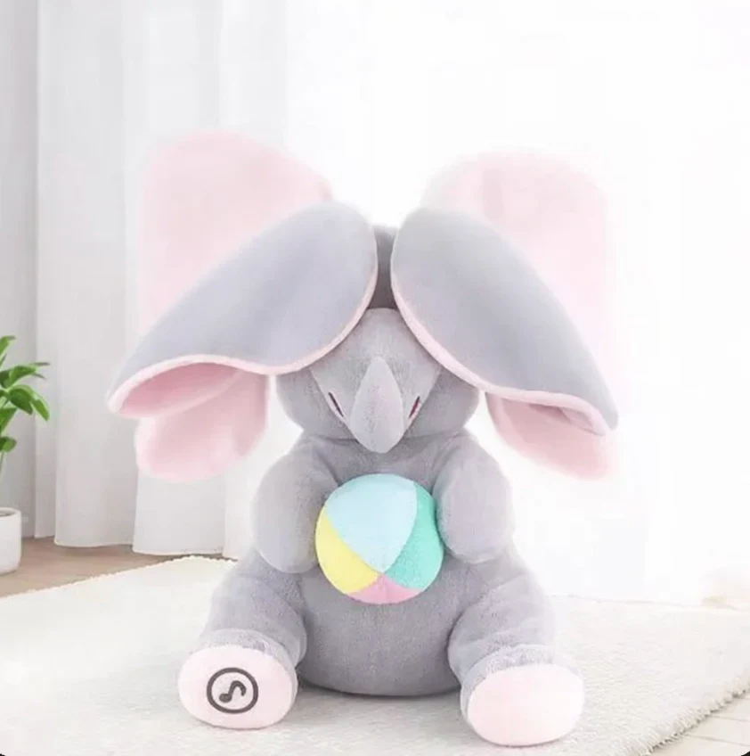Peluche musicale éléphant pour bébé - Image 7