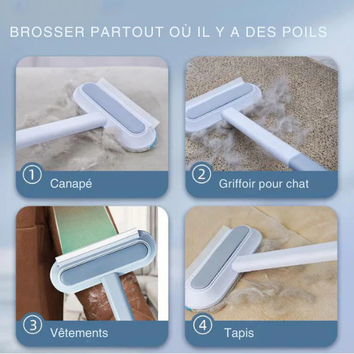 PetClean Pro™ — Brosse Anti-Poils 4-en-1 - Image 3