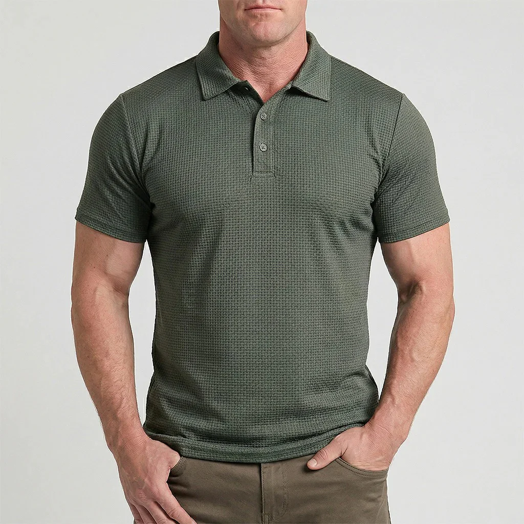 Polo homme confort ajusté - Image 6