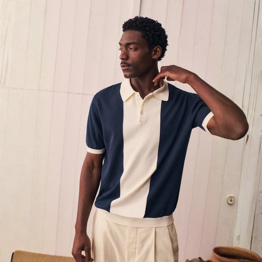 Polo en Maille à Col Polo - Image 2
