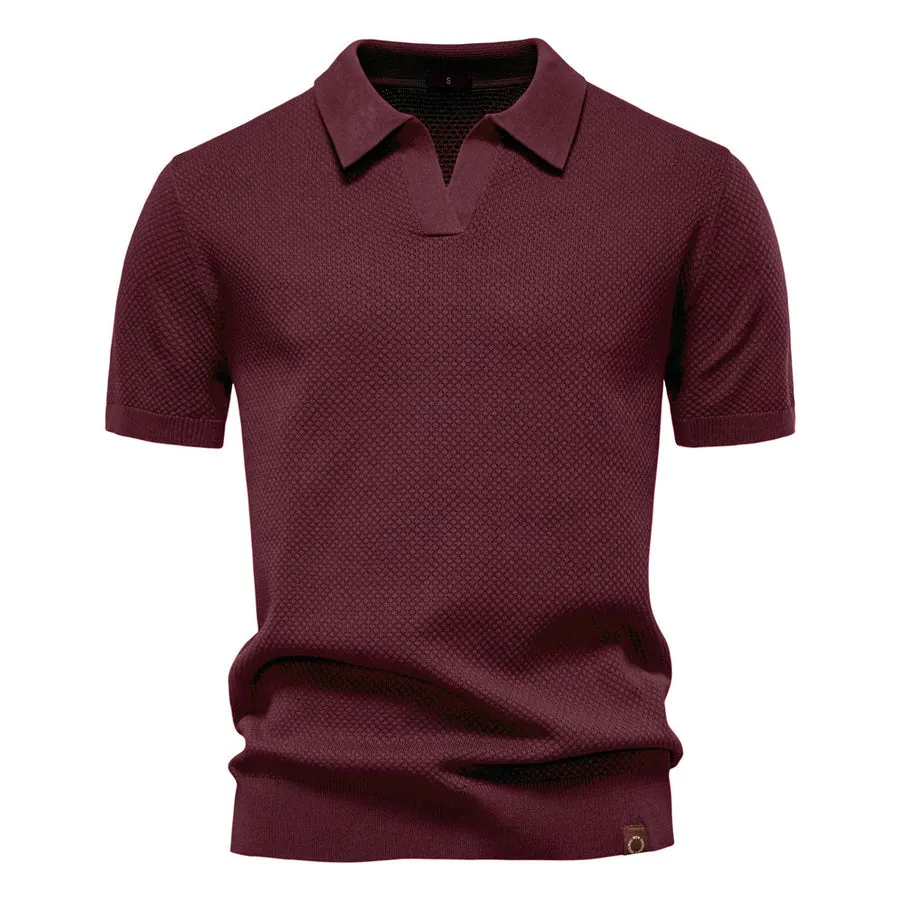 Polo-shirt structuré pour homme - Image 10