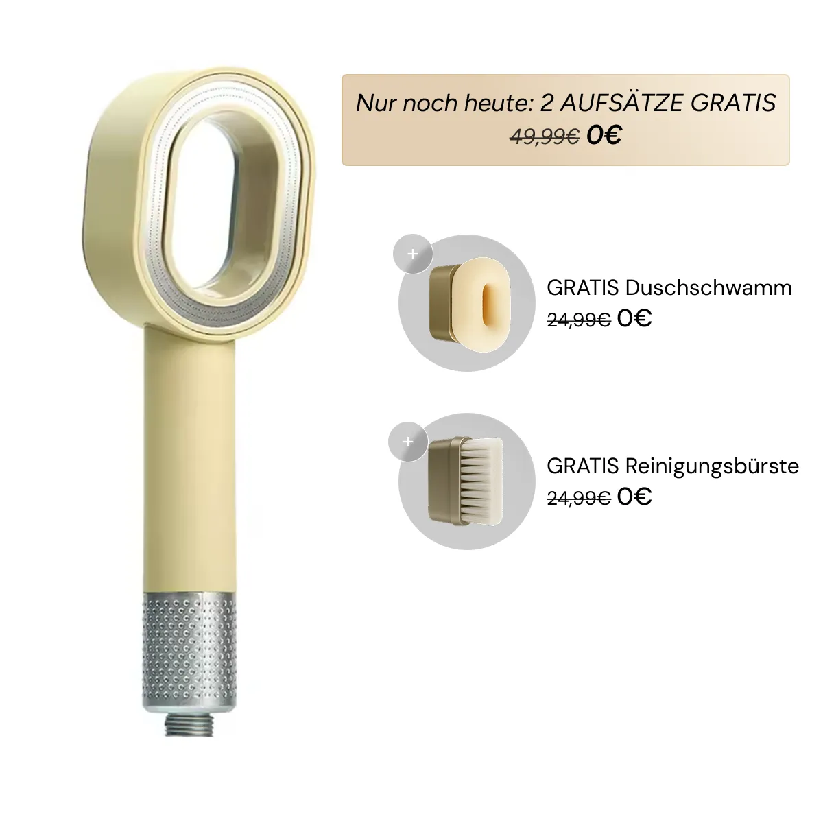 HydroPure 3-en-1 Pommeau de douche Premium - Image 4