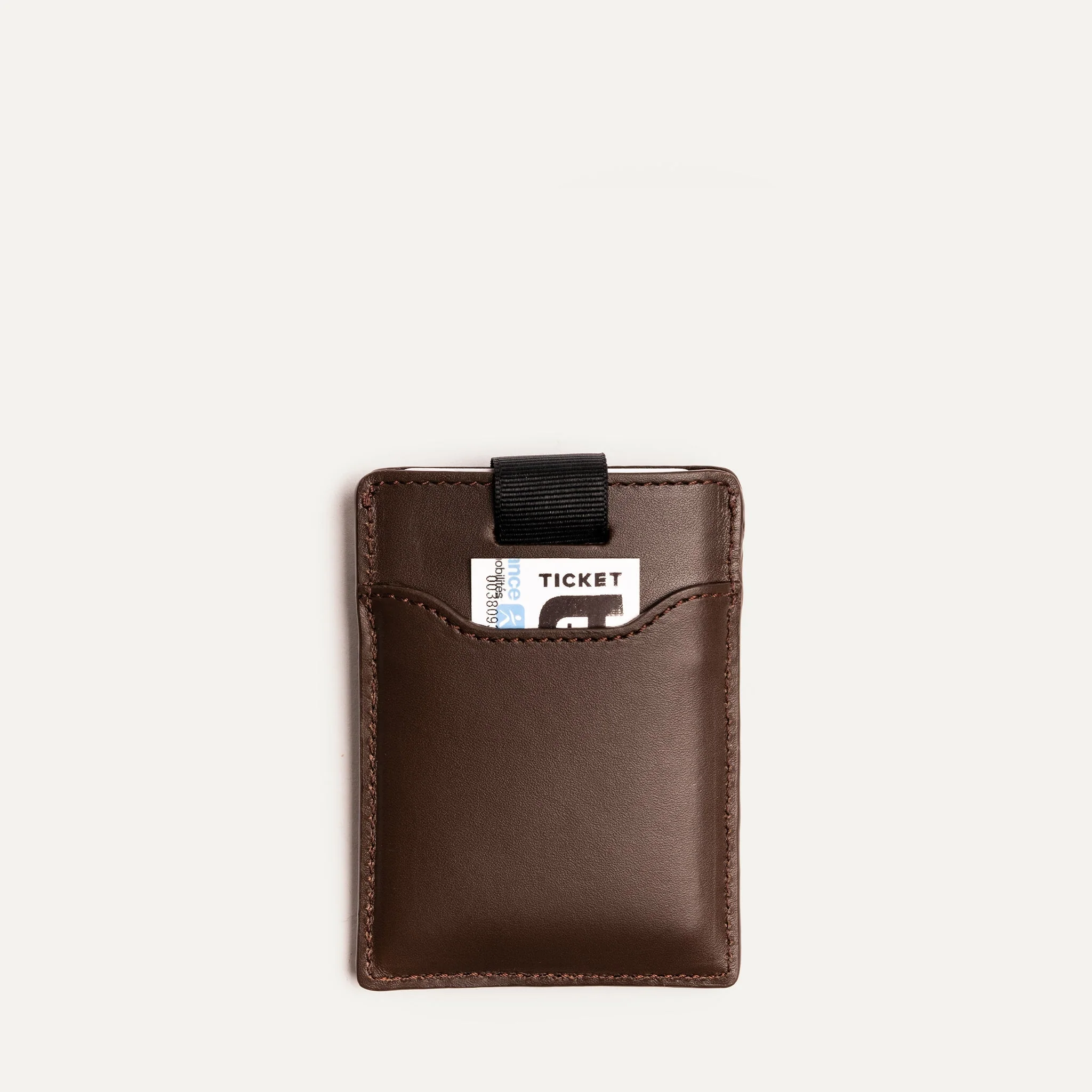 Porte-cartes LOUIS | cuir Cognac - Image 2