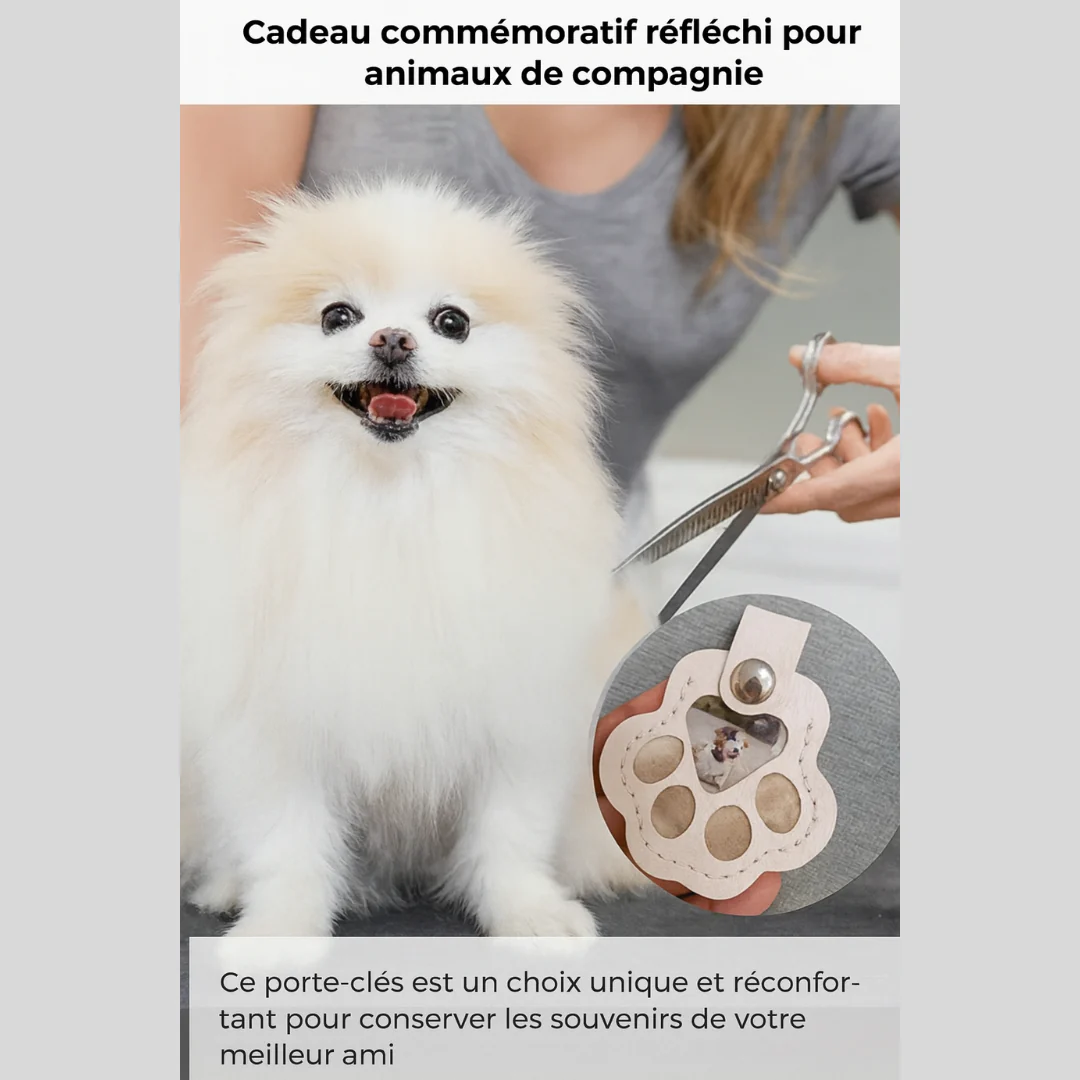 Porte-clés souvenir empreinte animale - Image 12
