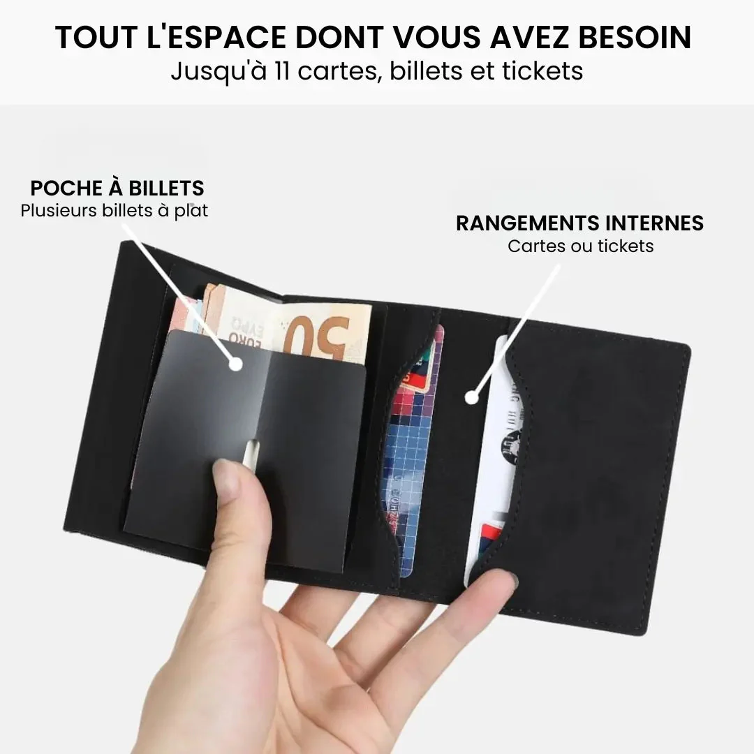 Portefeuille compact RFID sécurisé - Image 2