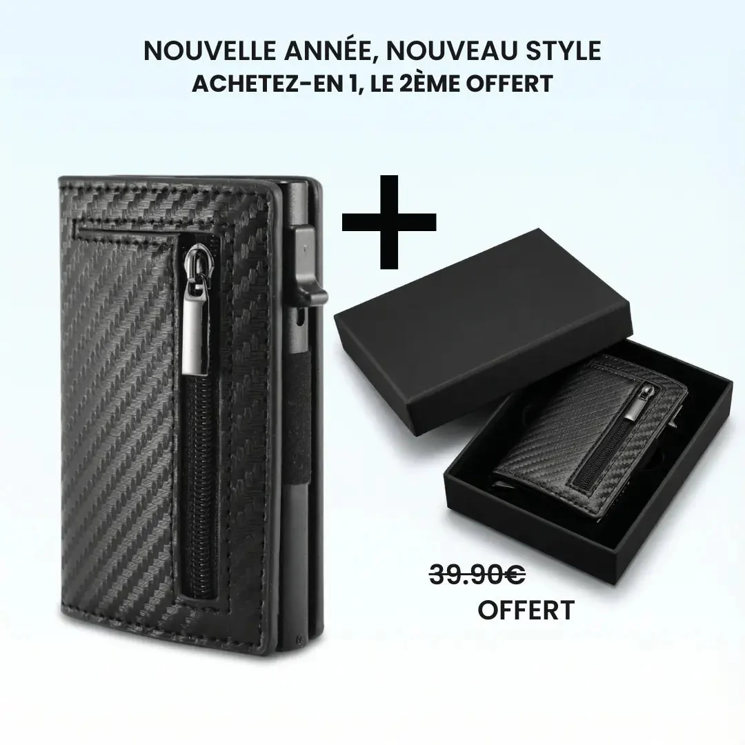Portefeuille compact RFID sécurisé - Image 7