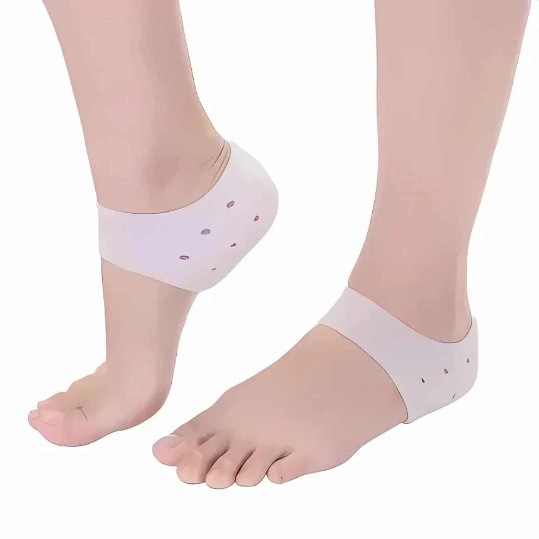 Protecteurs de talons en silicone avec coussin d’air