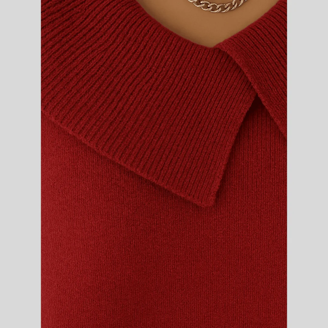 Pull chaud à col souple élégant - Image 2
