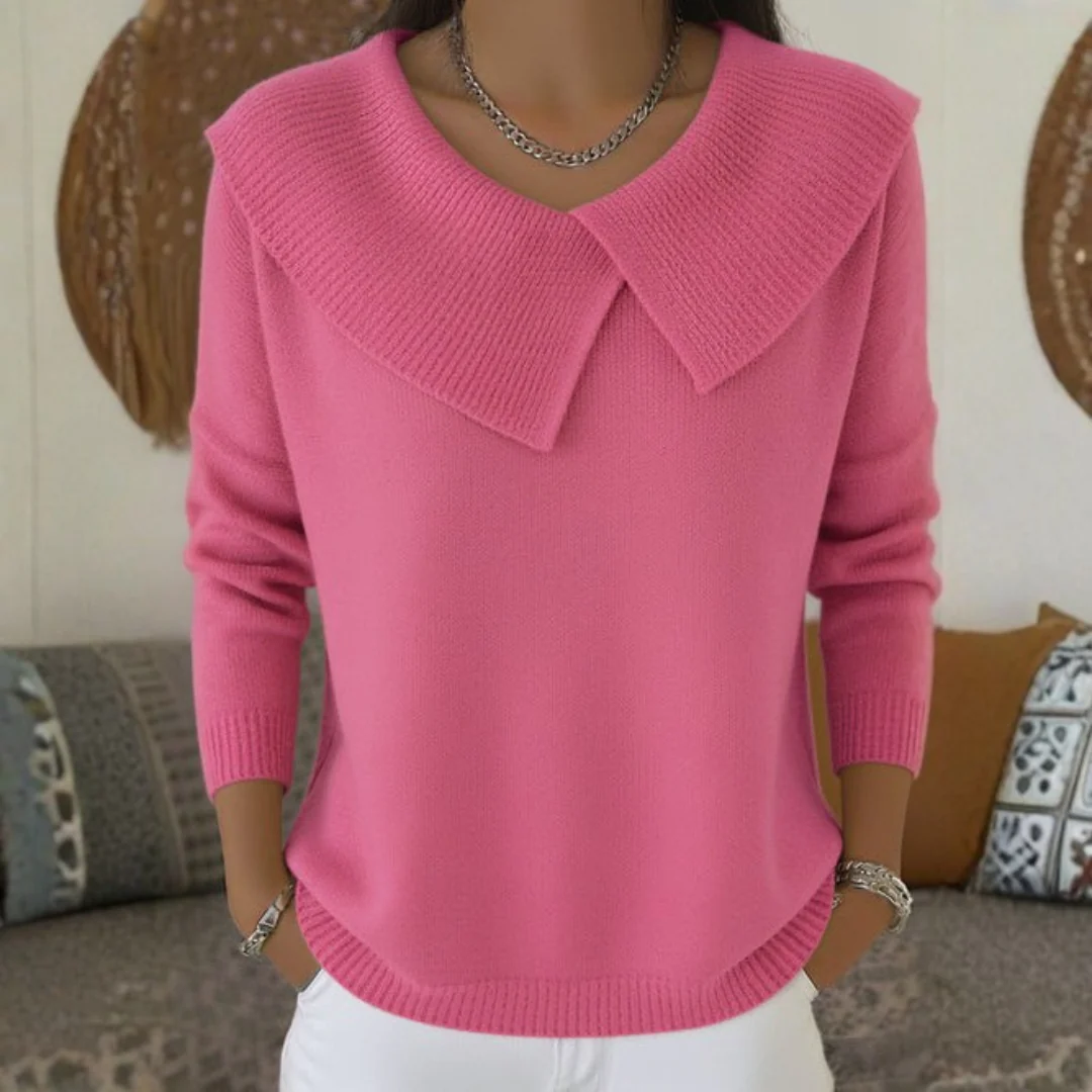 Pull chaud à col souple élégant - Image 3