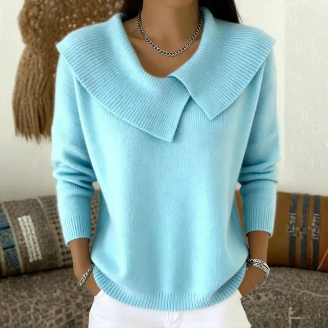 Pull chaud à col souple élégant - Image 5