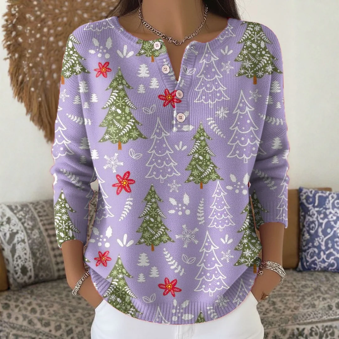 Pull de Noël à Boutons - Image 2