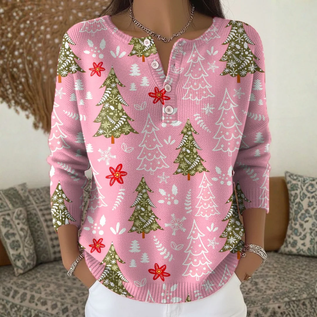 Pull de Noël à Boutons - Image 3