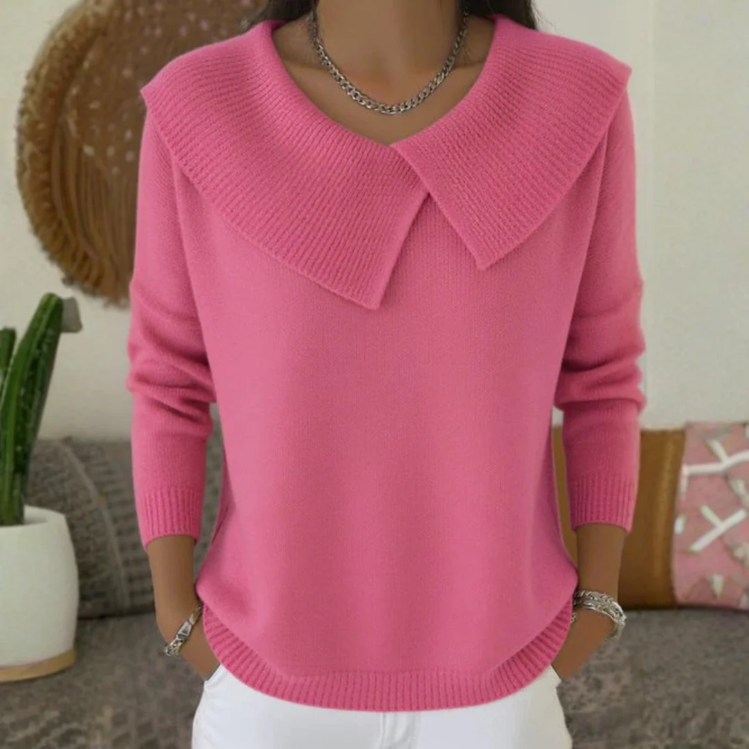 Pull en maille à col montant - Image 2