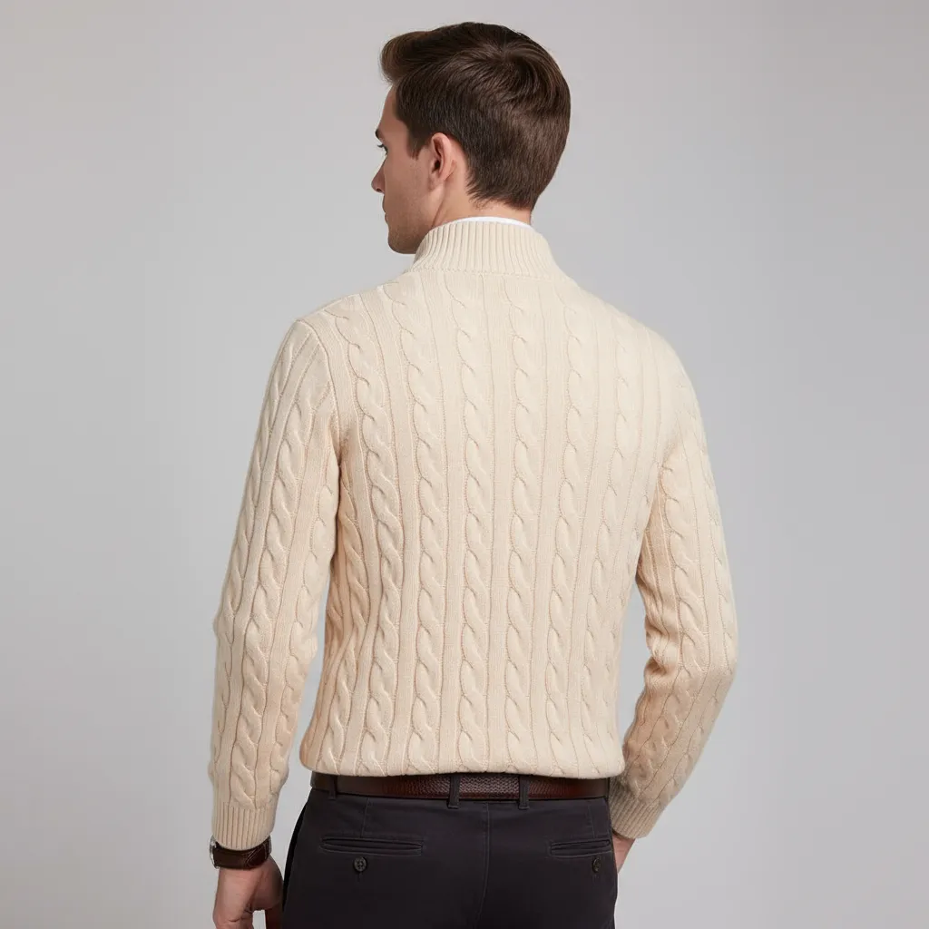 Pull en maille avec fermeture éclair - Image 13
