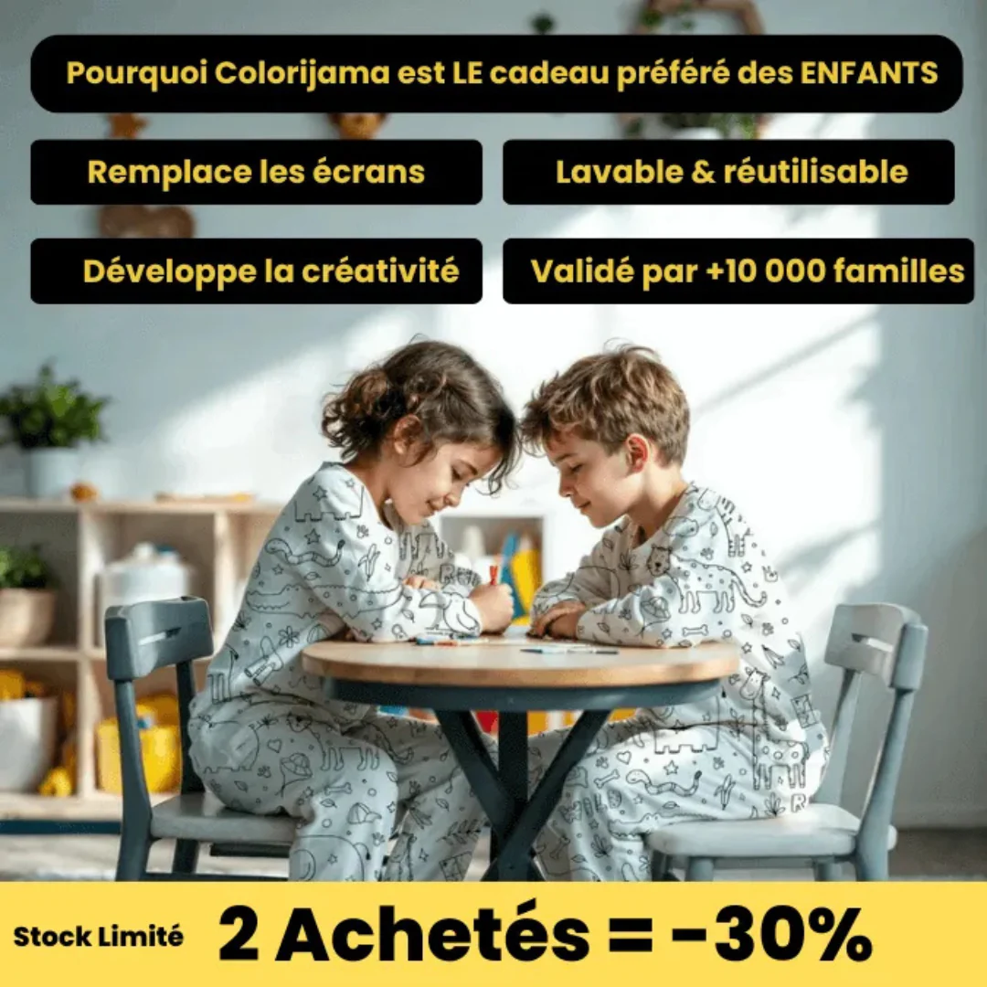 Pyjama à colorier pour enfants - Image 10