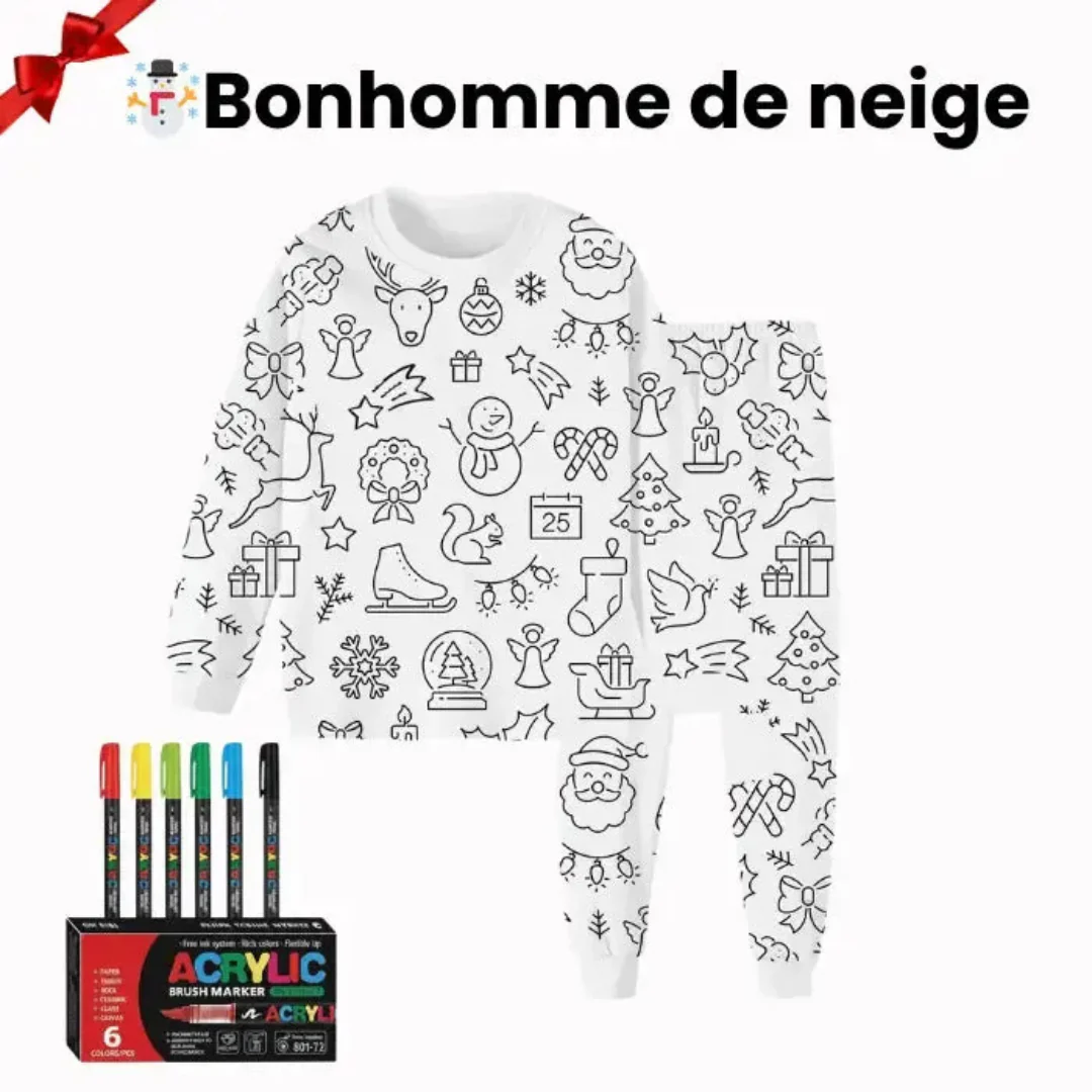 Pyjama à colorier pour enfants - Image 13