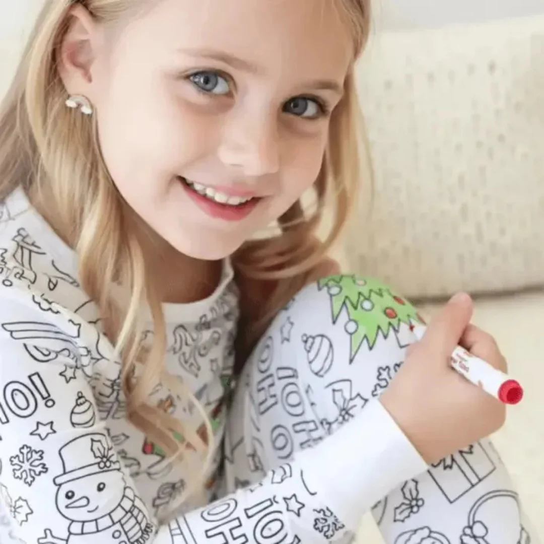 Pyjama à colorier pour enfants - Image 3