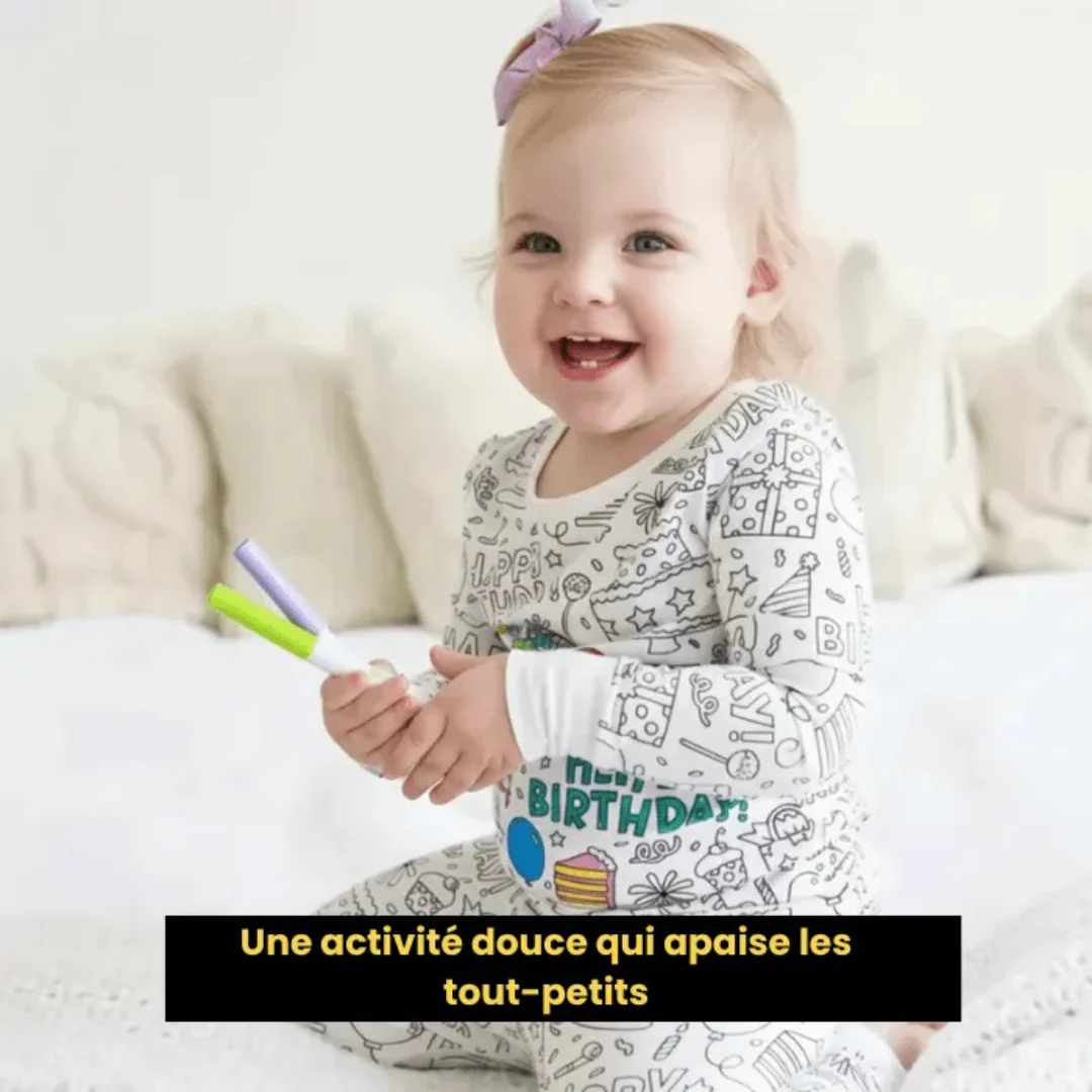 Pyjama à colorier pour enfants - Image 7