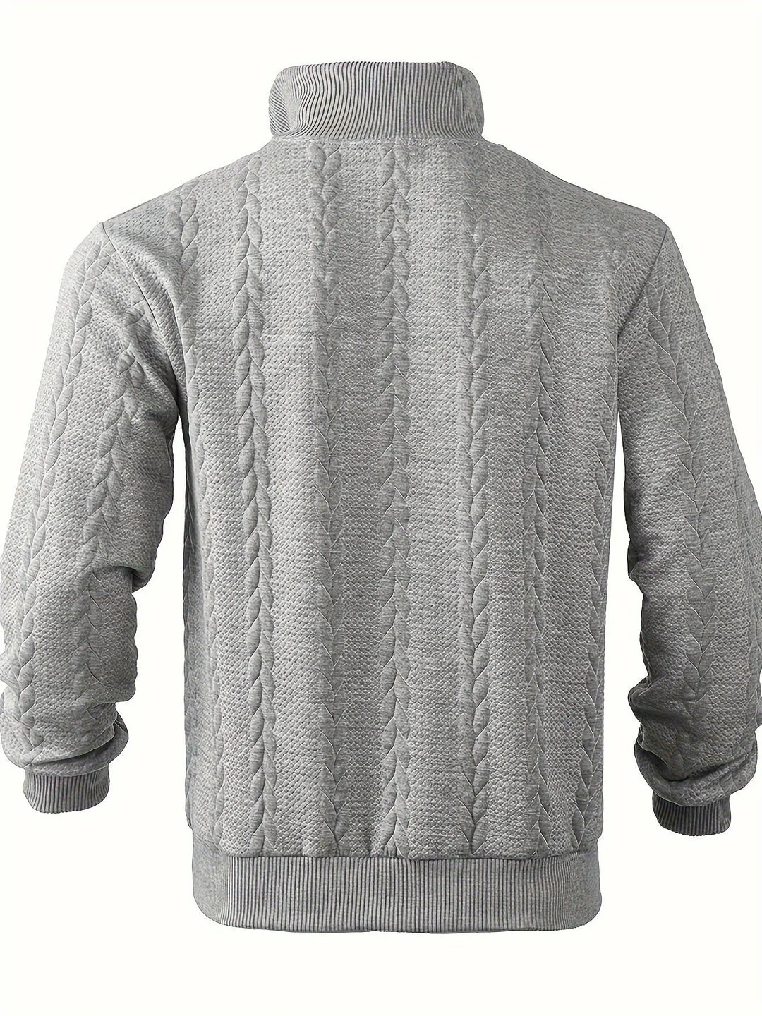 Rafael – Pull vintage pour homme avec fermeture éclair - Image 10