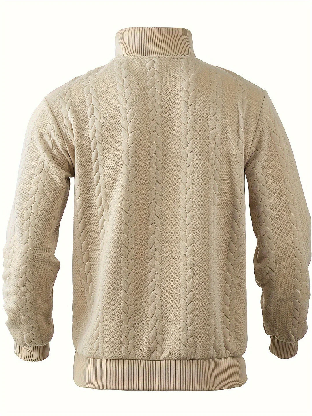Rafael – Pull vintage pour homme avec fermeture éclair - Image 8