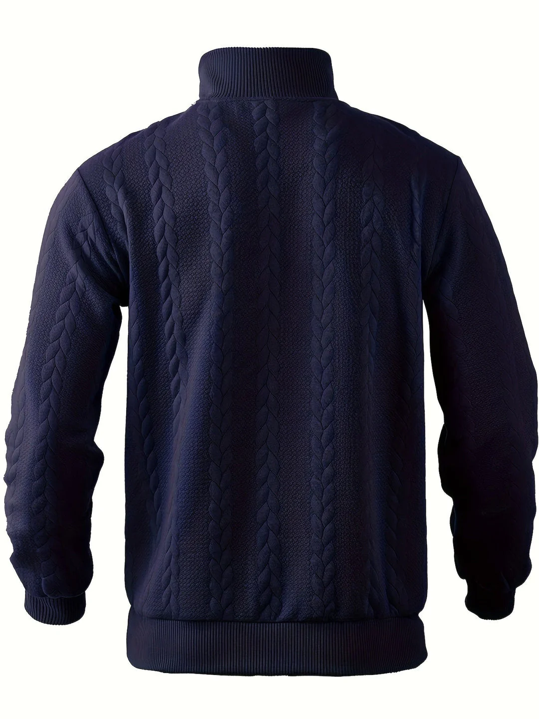 Rafael – Pull vintage pour homme avec fermeture éclair - Image 9