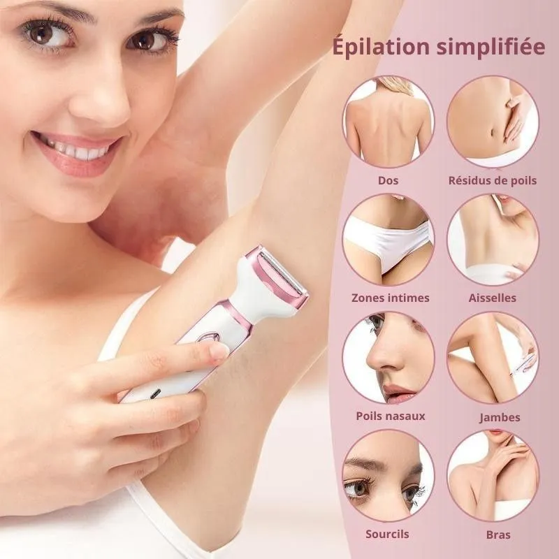 Rasoir Tondeuse 4-en-1 pour Femme - Image 2