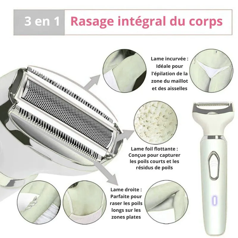 Rasoir Tondeuse 4-en-1 pour Femme - Image 7