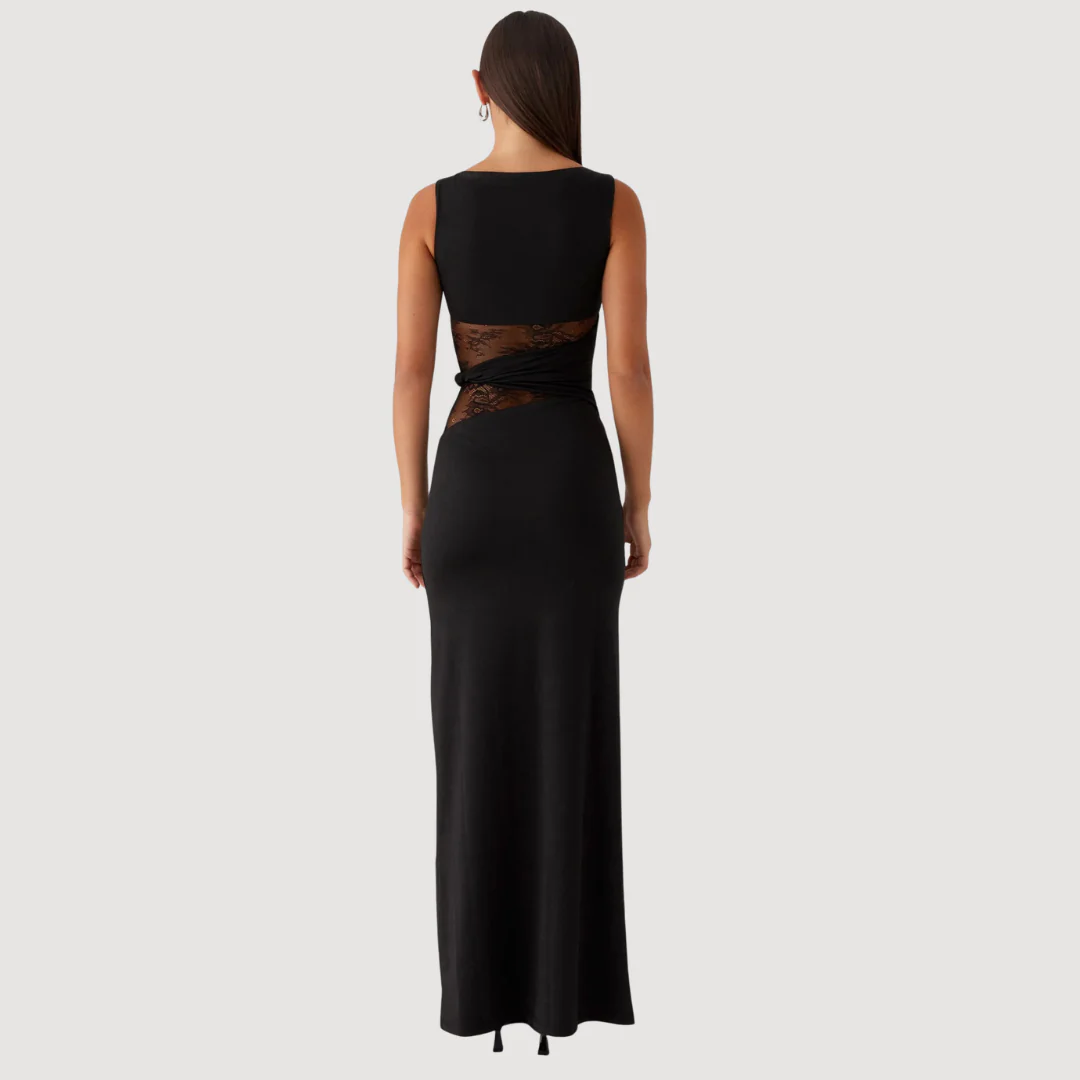 Robe de soirée élégante avec découpes féminines - Image 4