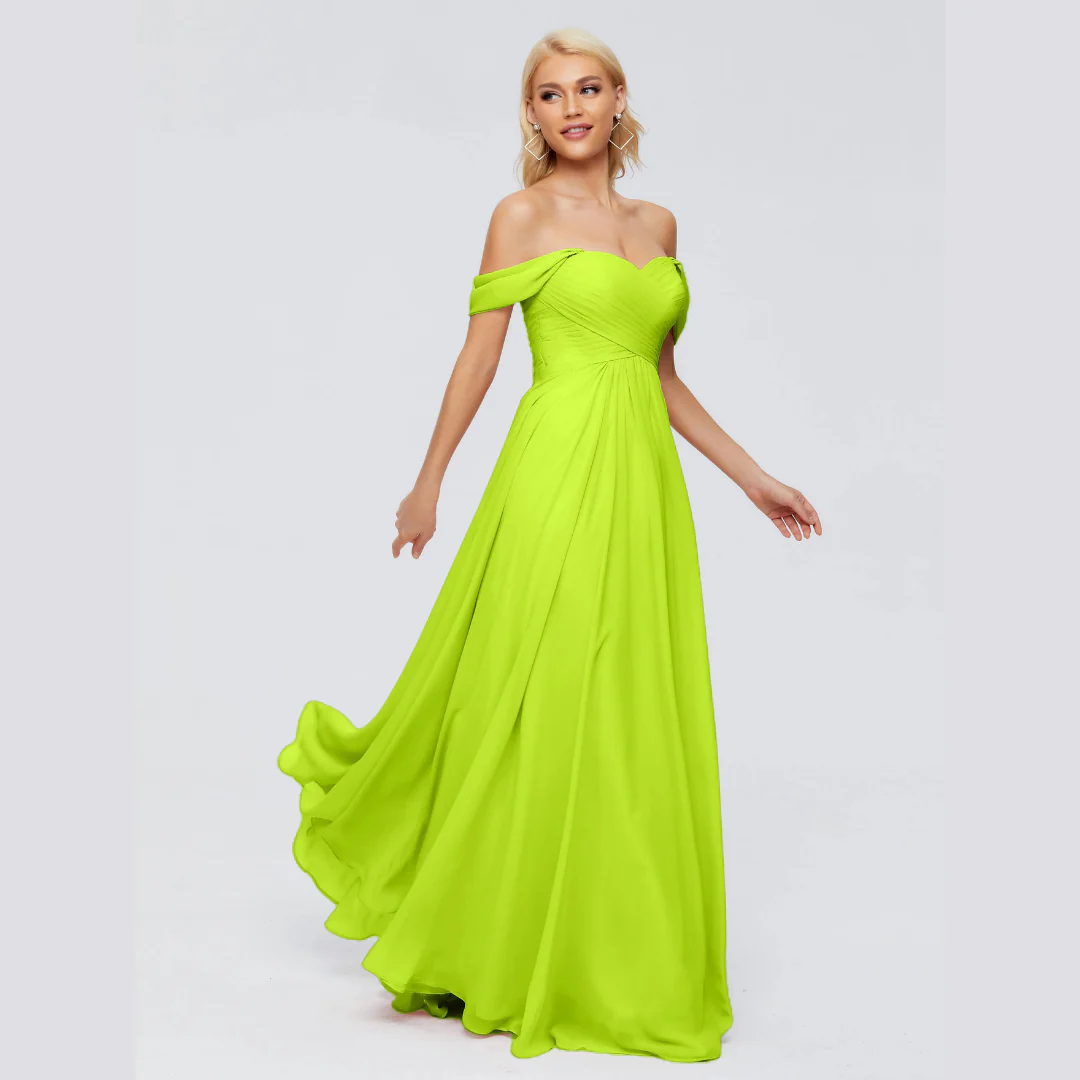 Robe de Demoiselle d'Honneur Élégante à Bretelles - Image 20